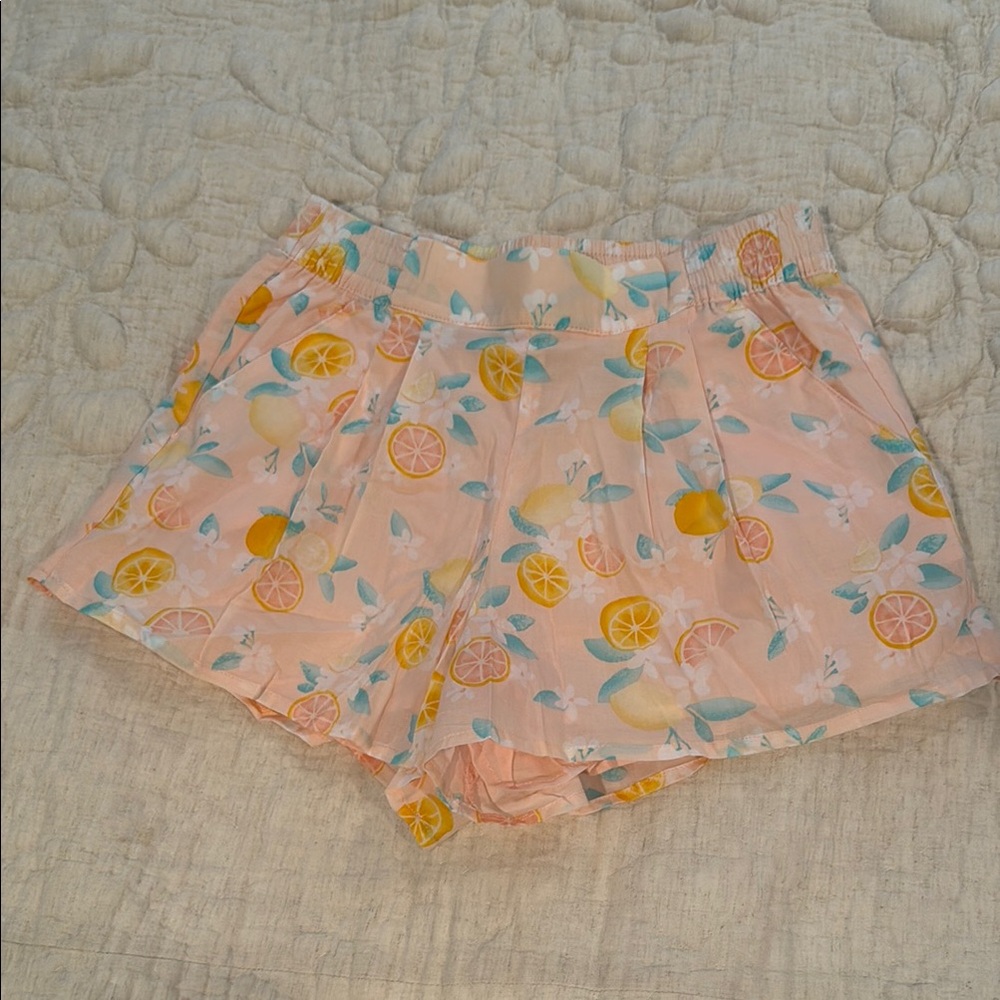 Janie and Jack NWT Floral Peach Women's Shorts